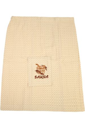 Килт мужской вафельный Asil sauna brown 55х160 см
