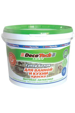 Краска Decotech Eco для ванной и кухни 14 кг