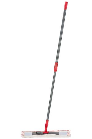 Швабра Hitt Паула с телескопической металлической ручкой 130 см, насадкой 43х13 см, арт. H0638