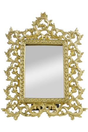 Зеркало универсальное Glasar золотистое 29х3х40 см