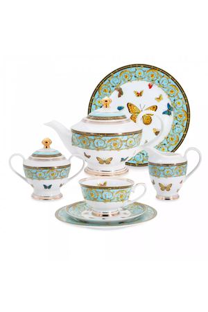 Сервиз чайный ANNA LAFARG MIDORI Бабочки 42 предмета 12 персон