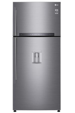 Холодильник LG GN-F702 HMHZ, серебристый