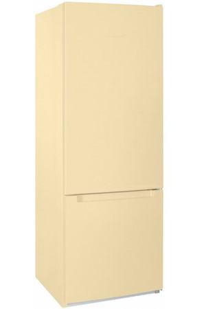 Холодильник NORDFROST NRB 122 E двухкамерный, 275 л, 166 см высота, бежевый