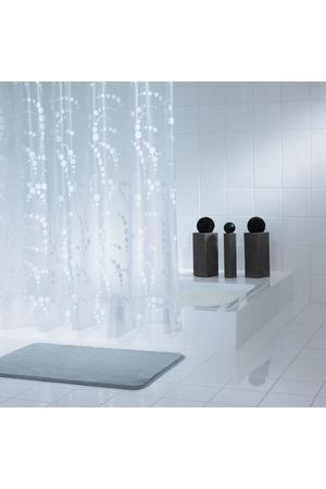 Штора для ванных комнат Dots белый 180*200 Ridder
