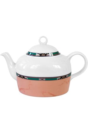 Заварочный чайник Thun Cairo Розовый декор, мини кант 1,2 л