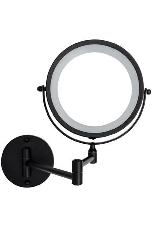 Зеркало косметическое Ridder Mary подвесное 1х/3х LED черный