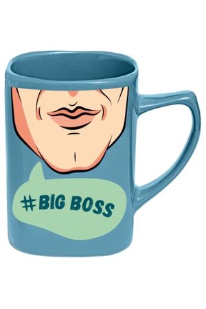 Чашка именная селфи Би-Хэппи Big boss 400 мл
