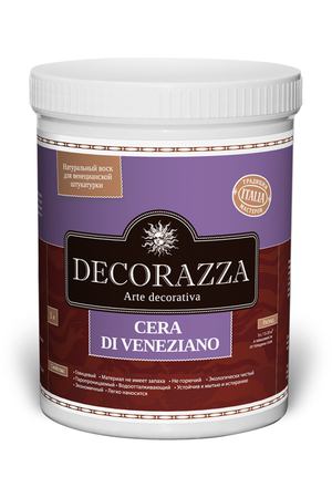 Воск Decorazza для штукатурок Cera Di Veneziano1 кг (DCDV-1)