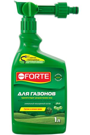 Удобрение Bona Forte для газонов, эжектор 1 л