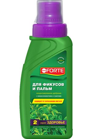 Удобрение Bona Forte для фикусов и пальм серия Здоровье, 285 мл