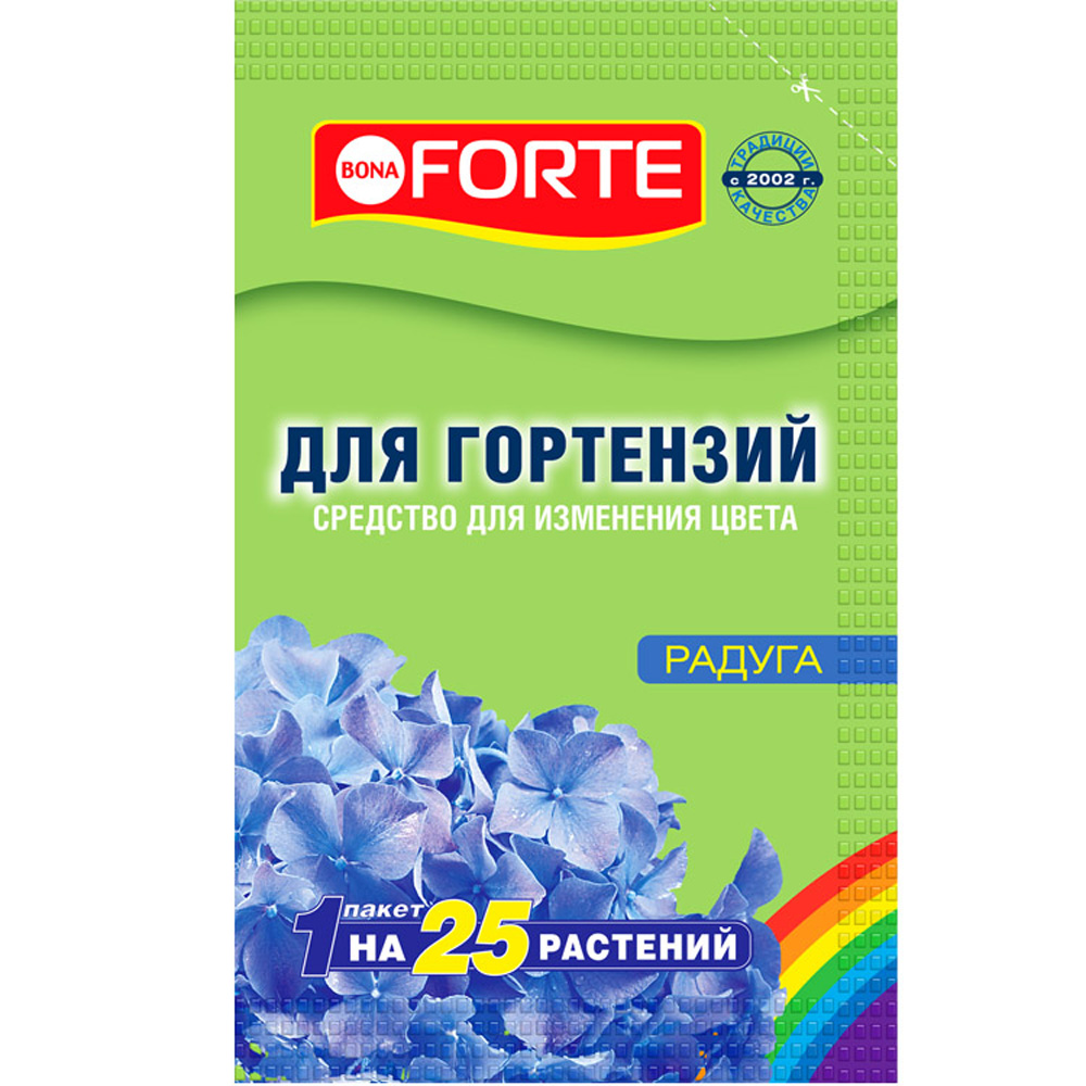 Где купить Средство Bona Forte для изменения цвета гортензий, 100 г Bona forte 