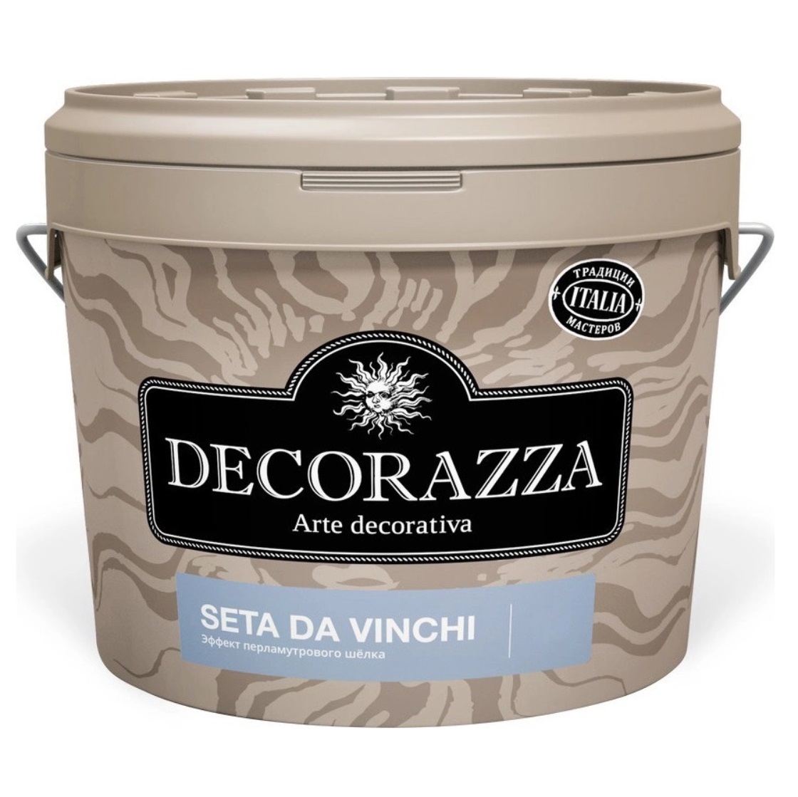 Где купить Декоративное покрытие с  более выраженным эффектом перламутрового шёлка Decorazza dz seta da vinci sd 001. 1 к Decorazza 