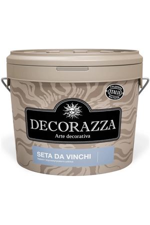 Декоративное покрытие с  более выраженным эффектом перламутрового шёлка Decorazza dz seta da vinci sd 001. 5 кг