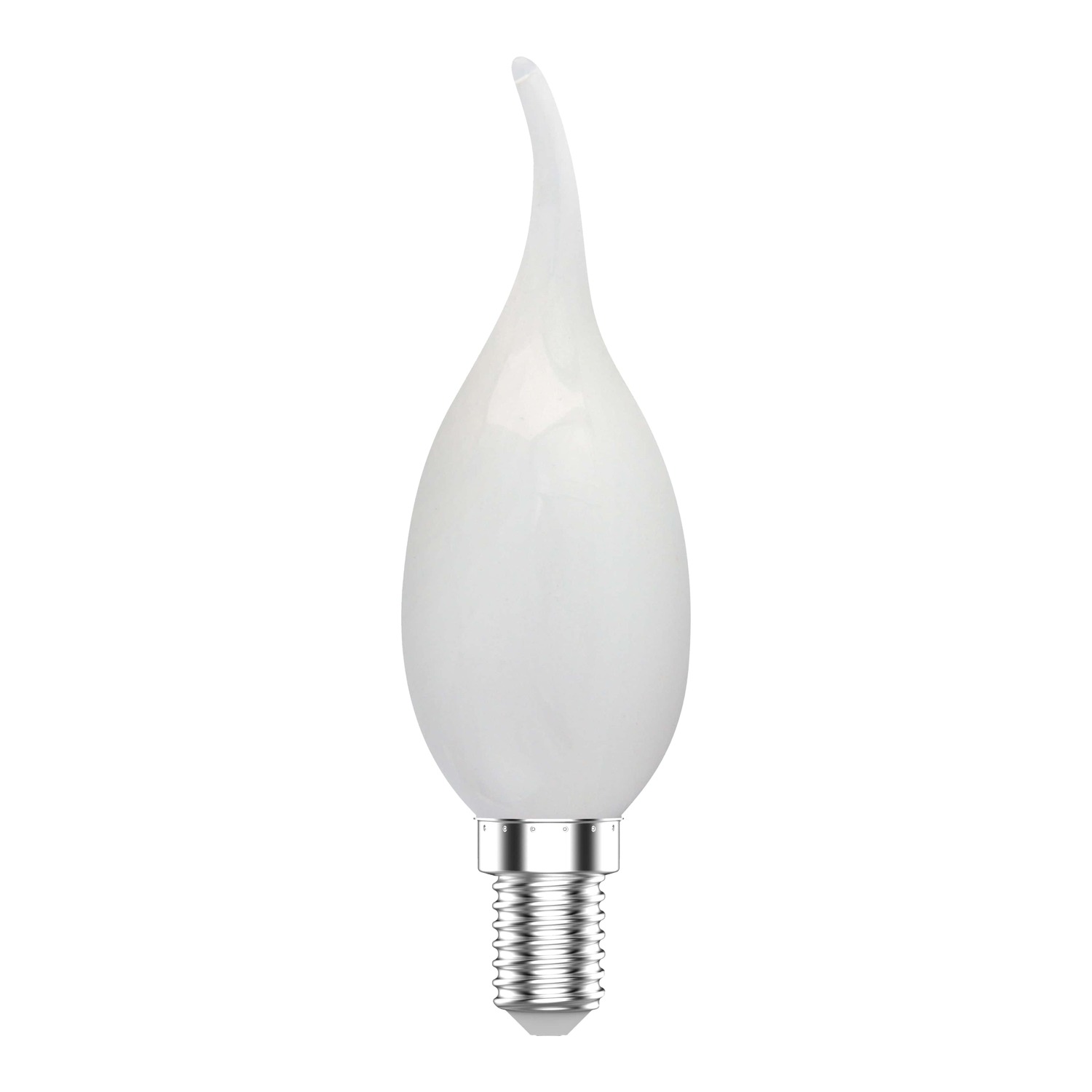 Где купить Лампа Gauss Basic Filament Свеча на ветру 6,5W 480lm 2700К Е14 milky LED 1/10/50 Gauss 