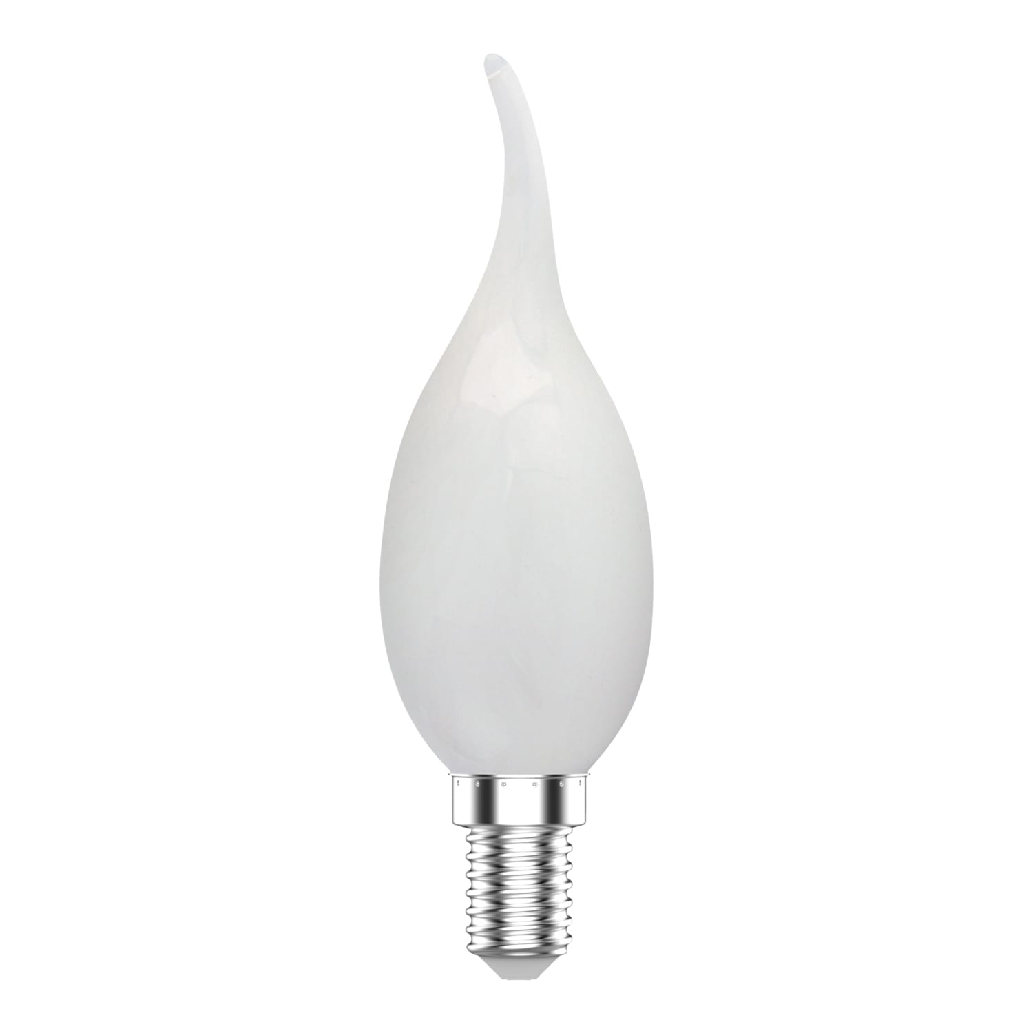 Где купить Лампа Gauss Basic Filament Свеча на ветру 6,5W 510lm 4100К Е14 milky LED 1/10/50 Gauss 