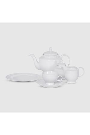 Сервиз чайный Porcelana Bogucice Minos White 21 предмет 6 персон