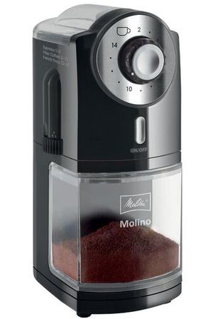 Кофемолка Melitta Molino, черный/красный