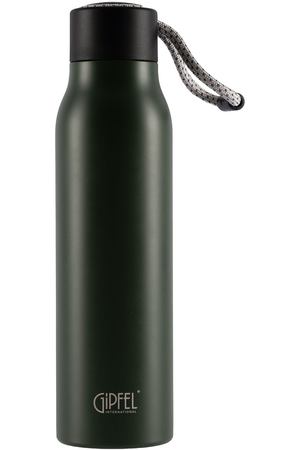 Вакуумная бутылка термос Gipfel Albury зеленый с ручкой 600 мл