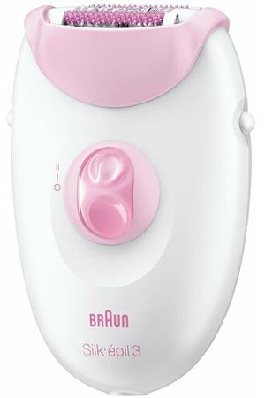 Эпилятор Braun 3270 Silk-epil SoftPerfection, белый/розовый