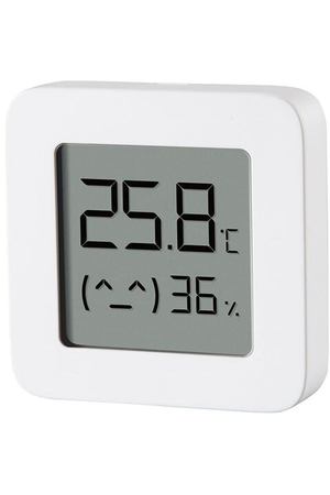 Метеостанция Xiaomi Mi Temperature and Humidity Monitor 2, белый