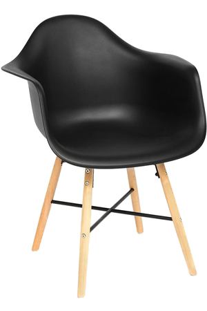 Кресло SDM чёрное 61х60х82 см
