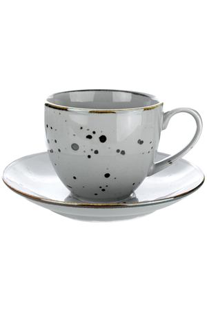 Чайная пара Porcelana Bogucice Alumina Grey 300 мл