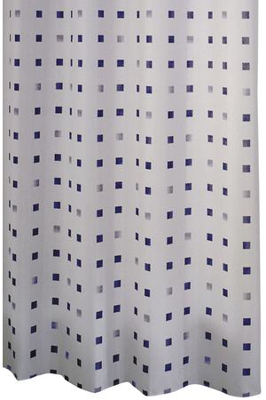 Штора для ванной Ridder Domino синий/голубой 180x200 см