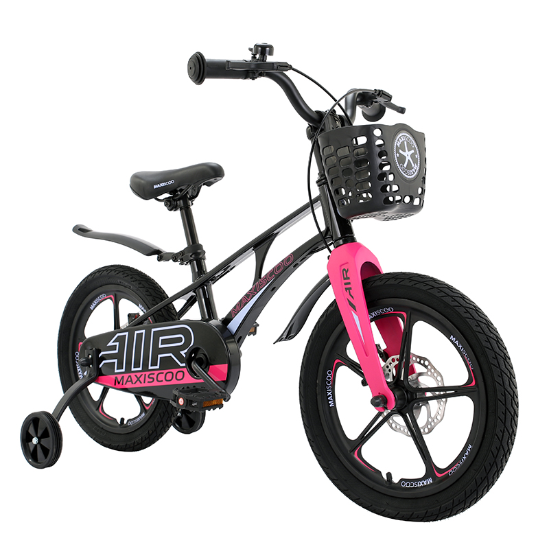 Где купить Велосипед детский Maxiscoo Air Делюкс плюс 16 обсидиан Maxiscoo 