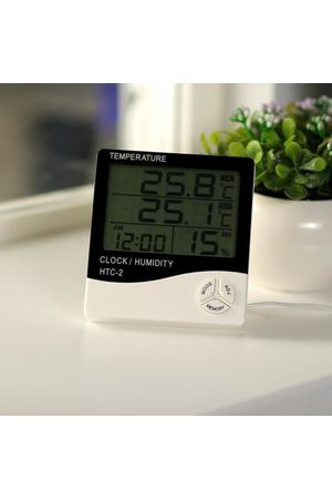 Термометр LTR-16, электронный, 2 датчика температуры, датчик влажности