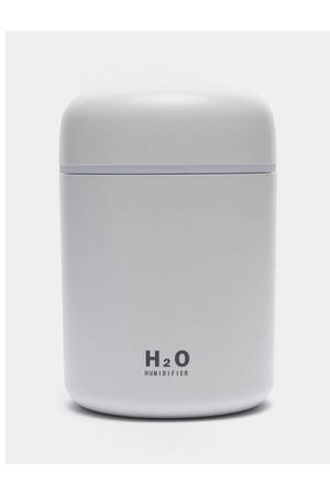 Увлажнитель воздуха H2O / Аромадиффузор ночник / Ультразвуковой освежитель с подсветкой серый