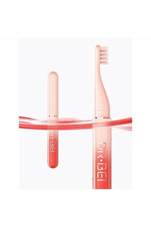 Электрическая зубная щетка Q3, кабель USB, 1 сменная насадка, 3 режима очистки, звуковая, для женщин в форме помады, розовая.