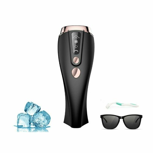 Где купить Фотоэпилятор лазерный с охлаждающим эффектом для удаления волос и омолаживания кожи/ Эпилятор женский IPL Без бренда 