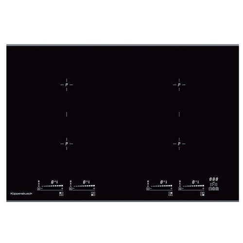 Где купить Индукционная варочная панель Kuppersbusch KI 8800.0 SR, цвет панели черный, цвет рамки черный Kuppersbusch 