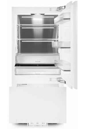 Встраиваемый двухкамерный холодильник MAUNFELD MBF212NFW1