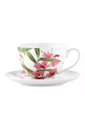 Чайная пара Maxwell & Williams орхидея розовая 240 мл