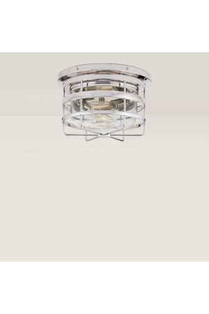 Crosby Nickel / Clear Glass Потолочный накладной светильник