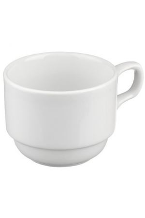 Чашка Башкирский фарфор чайная браво 250 мл белый
