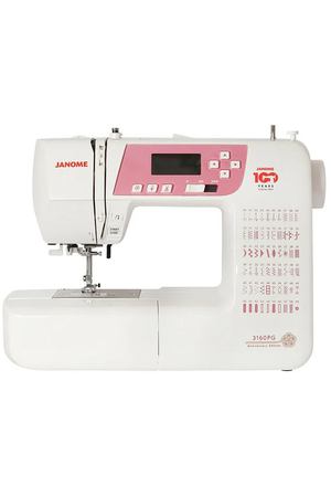 Швейная машина Janome 3160PG Anniversary Edition, белый