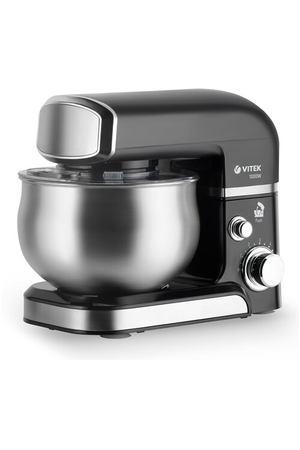 Кухонная машина VITEK VT-4115, 1000 Вт, черный/серебристый
