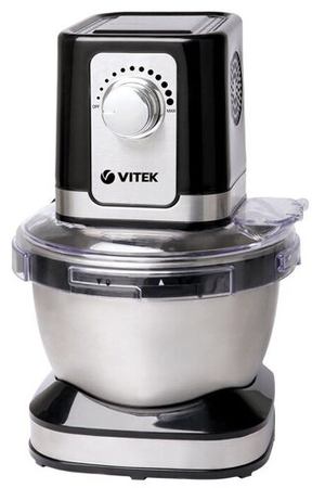 Кухонная машина VITEK VT-1435, 1000 Вт, серебристый/черный