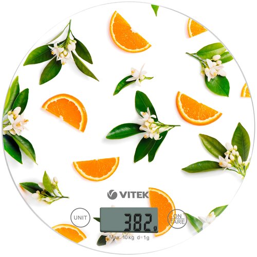 Где купить Весы кухонные Vitek VT-2418 (MC) апельсинки Vitek 