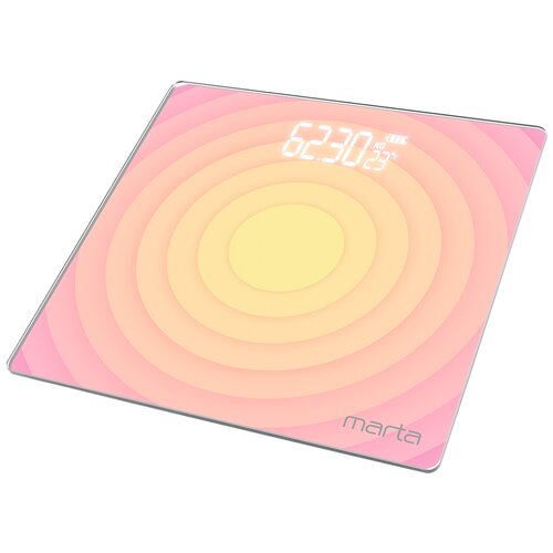 Где купить Весы электронные MARTA MT-SC3603, лиловый Marta 