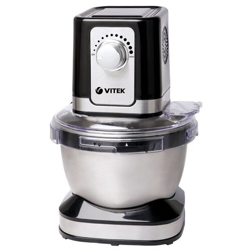 Где купить Кухонная машина VITEK VT-1435, 1000 Вт, серебристый/черный Vitek 