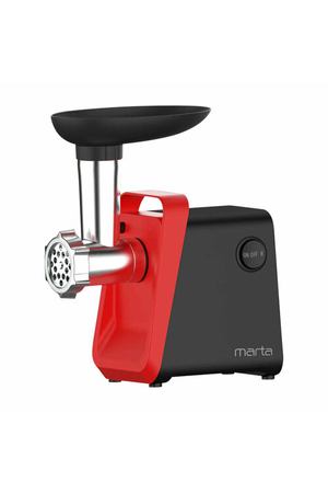MARTA MT-MG2028D черный/красный мясорубка