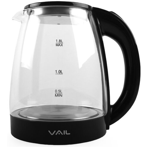 Где купить Чайник VAIL VL-5550, черный Vail 