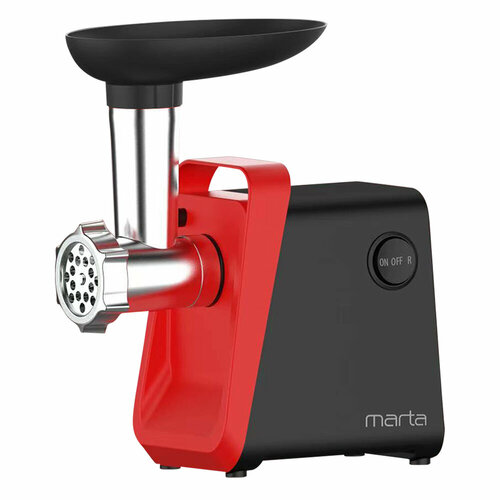 Где купить Мясорубка MARTA MT-MG2028A черный/красный Marta 