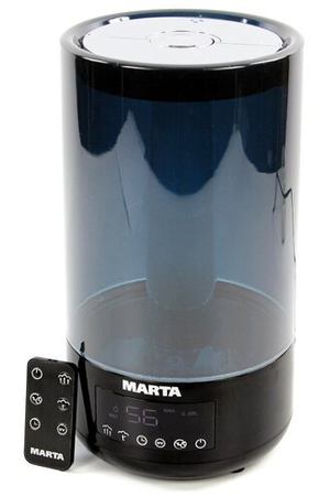 Увлажнитель воздуха с функцией ароматизации MARTA MT-2698, черный жемчуг