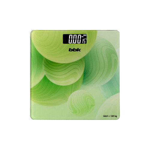 Где купить Весы напольные BBK BCS3003G зеленый BBK 