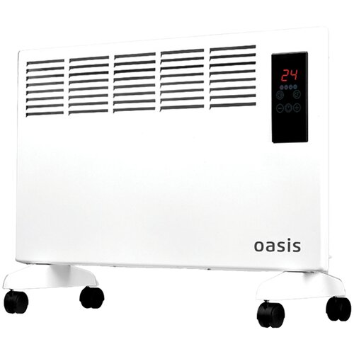 Где купить Конвектор Oasis DK-15, 1500 Вт, электронный термостат, дисплей, пульт, белый Oasis 