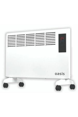 Конвектор OASIS DK-15, 1500Вт, с терморегулятором, белый